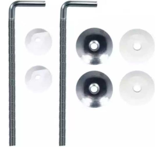 Изображение товара Крепление ООО ПКФ Сварком к сиденью для унитаза металл (пара), МР/У (1 шт.) СанТех s053244