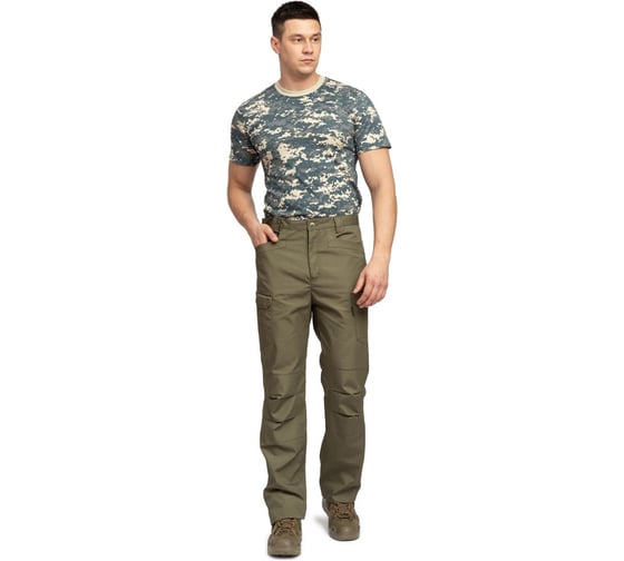 Изображение товара Брюки мужские Прабо Камелот хаки, р. 96-100, рост 170-176 5084