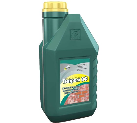 Изображение товара Очиститель фасадов для удаления высолов Типром ОФ 1л RM000006890