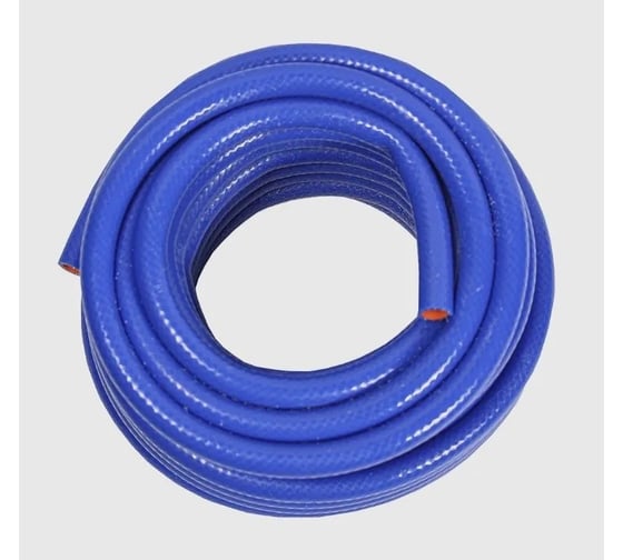 Изображение товара Шланг силиконовый армированный Крал Ф14, 2-х слойный, синий/оранжевый, 20 м бухта, 3537