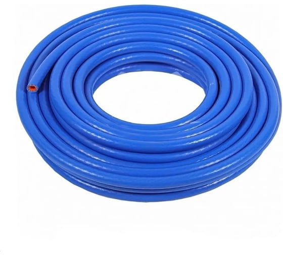 Изображение товара Шланг силиконовый армированный Крал Ф8, 2-х слойный, синий/оранжевый, 20 м бухта, 3534