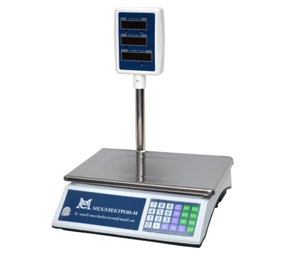 Изображение товара Весы электронные МЕХЭЛЕКТРОН-М ВР4900-15-2Д-СДБ 01М