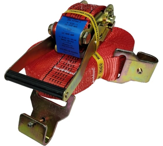 Изображение товара Стяжной ремень UVE 2,5/5 т, 10 м, фикс. винт RS2-50-5000-10FB