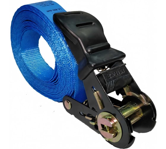 Изображение товара Стяжной кольцевой ремень UVE 800 daN, 5 м, 25 мм, синий, ERGO RS-25-1000-5-ergo-blue