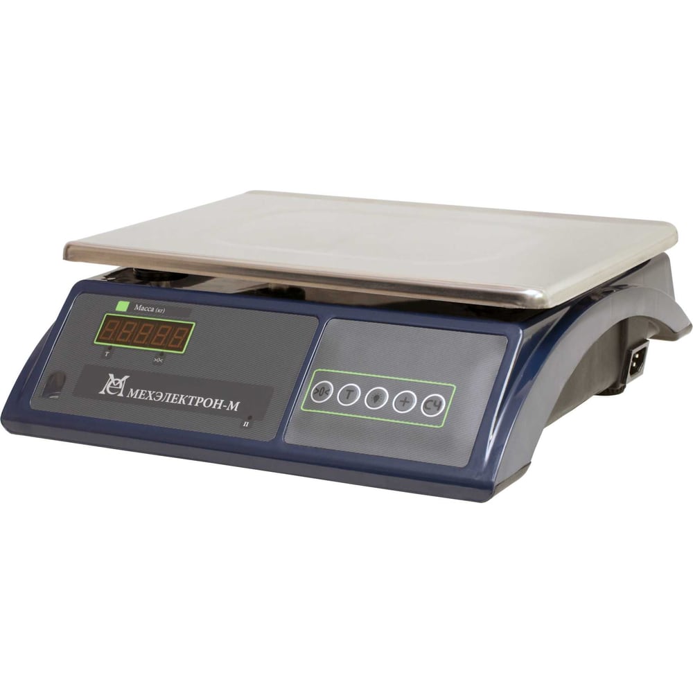 Изображение товара Электронные торговые весы МЕХЭЛЕКТРОН-М ВЭТ-3 0,5 1 2С ДБ