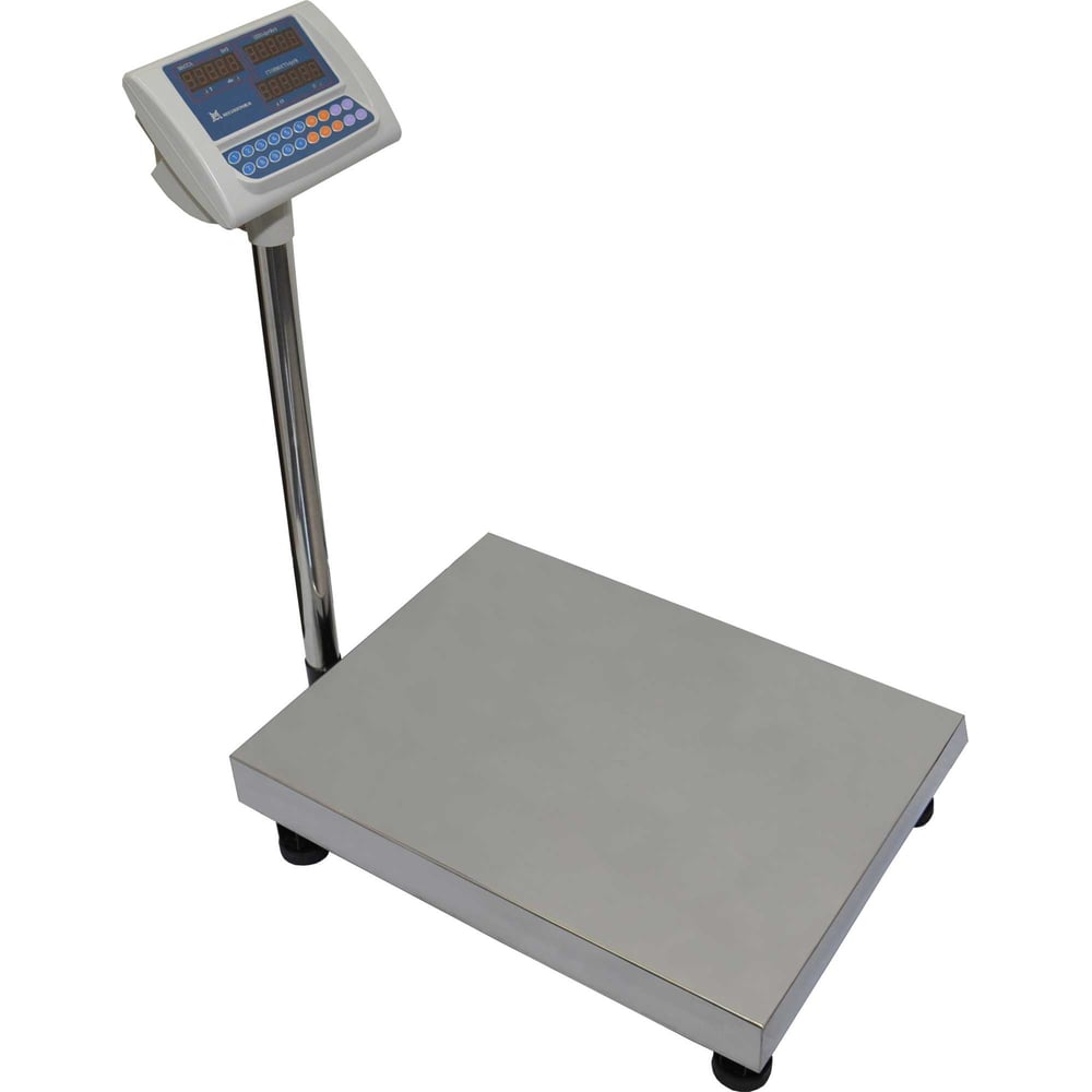 Изображение товара Электронные торговые весы МЕХЭЛЕКТРОН-М ВЭТ-60-20-1С-ДБ, 300х400 мм