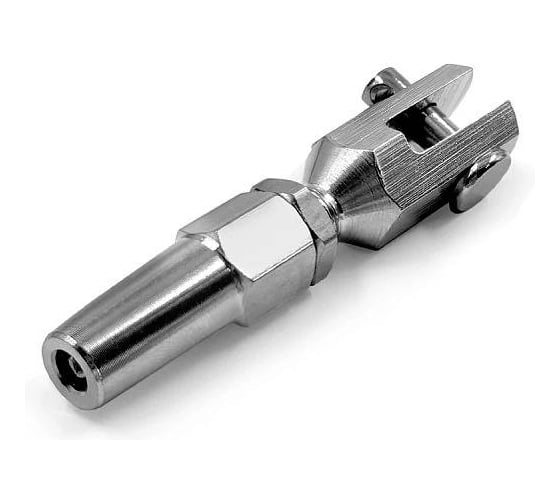 Изображение товара Зажим KREPFIELD нержавеющий цанговый 8 мм ART 8404 А4 1 шт. 8404А4ЗАЖИМ8ММ-1