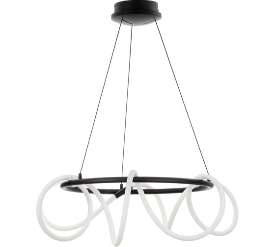 Изображение товара Люстра подвесная с пультом Citilux PYTHON Чёрная CL220261