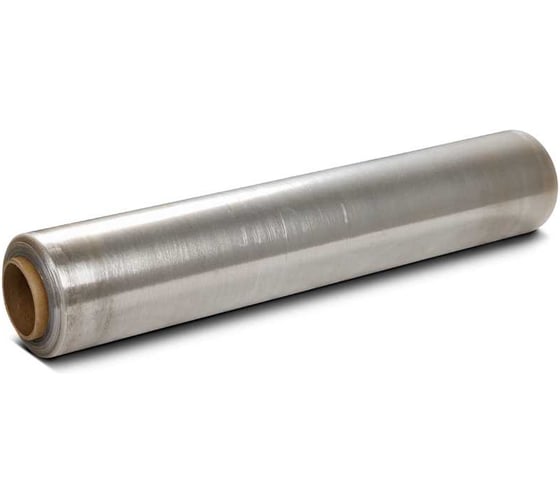 Изображение товара Стрейч пленка Волга Полимер вторичная 20 мкм 1,8 кг 500 мм, 514150226