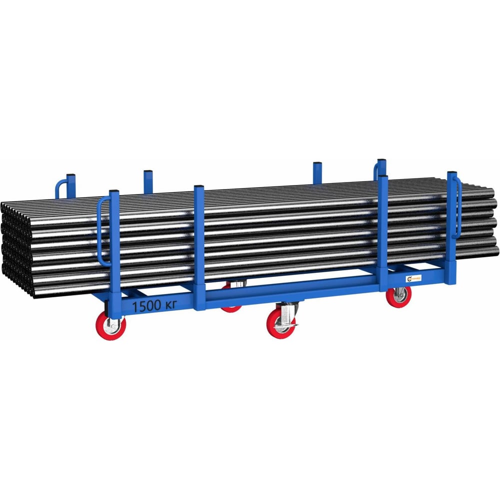 Изображение товара Тележка для длинномерных грузов FLAMES г/п 1500 кг