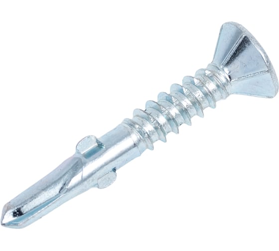 Изображение товара Саморез HIMTEX дерево-металл тип Flugel Torx 25, со сверлом 4,8*32 (500 шт.) FLUG4832