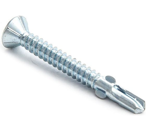 Изображение товара Саморез HIMTEX дерево-металл тип Flugel Torx 30, со сверлом 6,3*70 (150 шт.) FLUG6370