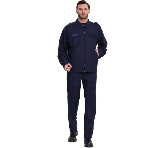 Изображение товара Костюм летний форменный Прабо синий, р. 58, рост 188 1084