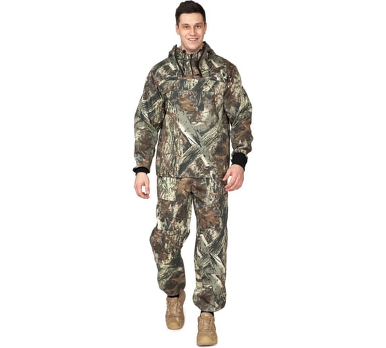 Изображение товара Костюм противоэнцефалитный Прабо рип-стоп КМФ, лест.лес, р. 104-108, рост 170-176 19803