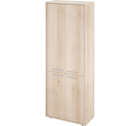 Изображение товара Шкаф Монолит Канцлер закрытый (700x338x1845) (КЦ14+КЦ17_2+КЦ18_2) Бук артизан перламутровый39 КЦ27.39