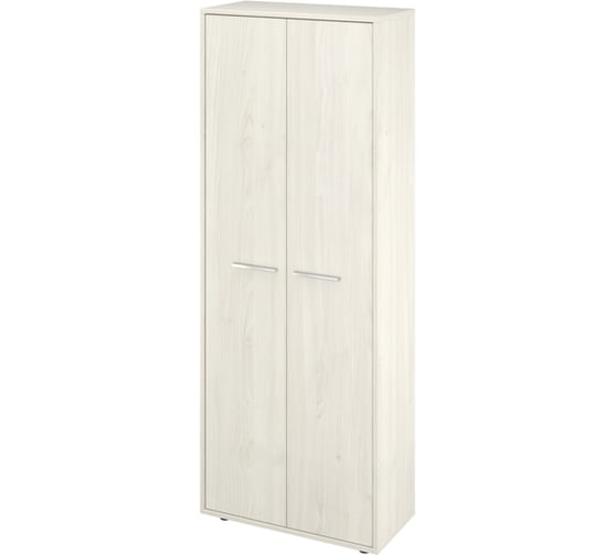 Изображение товара Шкаф Монолит Канцлер для одежды (700x338x1845) Скандинавское дерево белое38 КЦ16.38