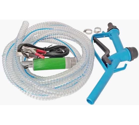 Изображение товара Насос для перекачки топлива Крал 12В 38 мм с пистолет и шланг 4 м 6167