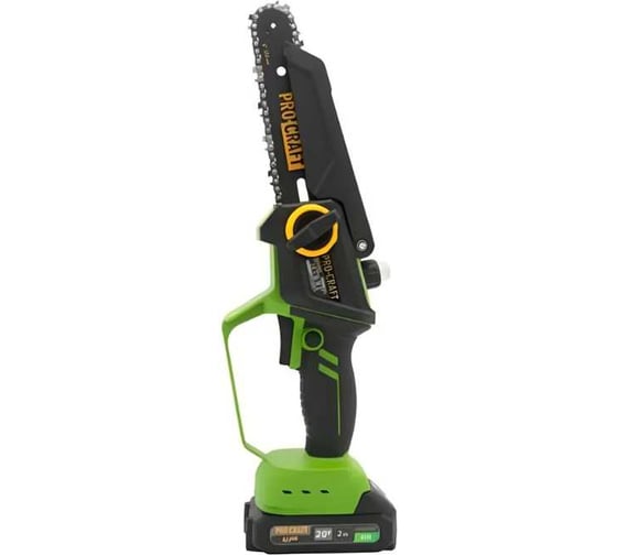 Изображение товара Пила цепная аккумуляторная PROCRAFT 20В, 6''+8'', 4600 об/мин, АКБ 2Ач+ЗУ+2, Шина+2 Цепи, Кейс, PKA46 2/2