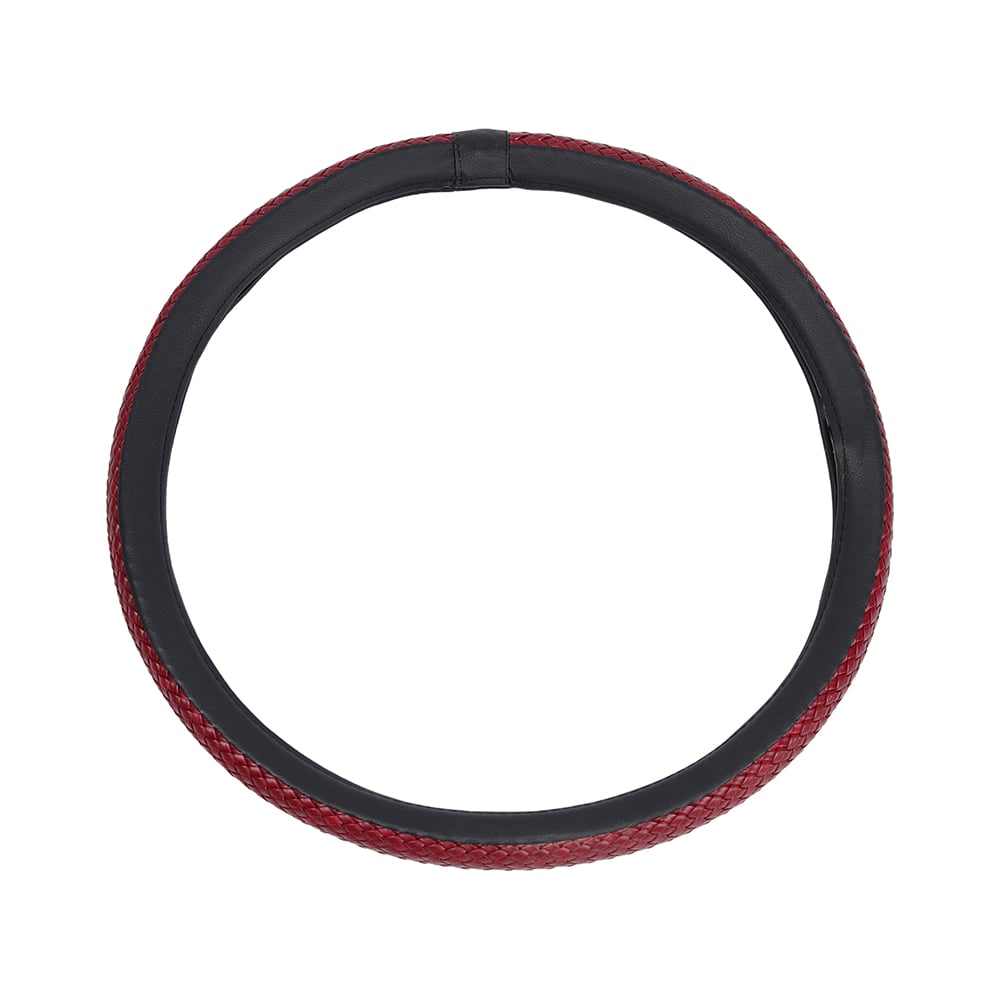 Изображение товара Оплетка на руль Крал 45 см 2734 из эко-кожи коричневого цвета