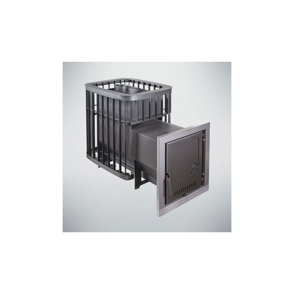 Изображение товара Банная печь Варвара Каменка удлиненная топка ВБКУ24 для парных 12-24 м³ из стали