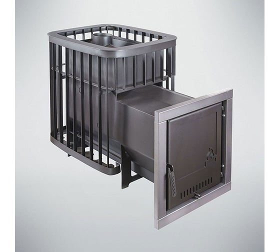 Изображение товара Банная печь Варвара Каменка удлиненная топка ВБКУ24