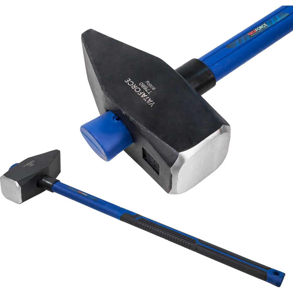 Изображение товара Молоток YATAFORCE 8000гр с кованым бойком и рукоятью из стекловолокна