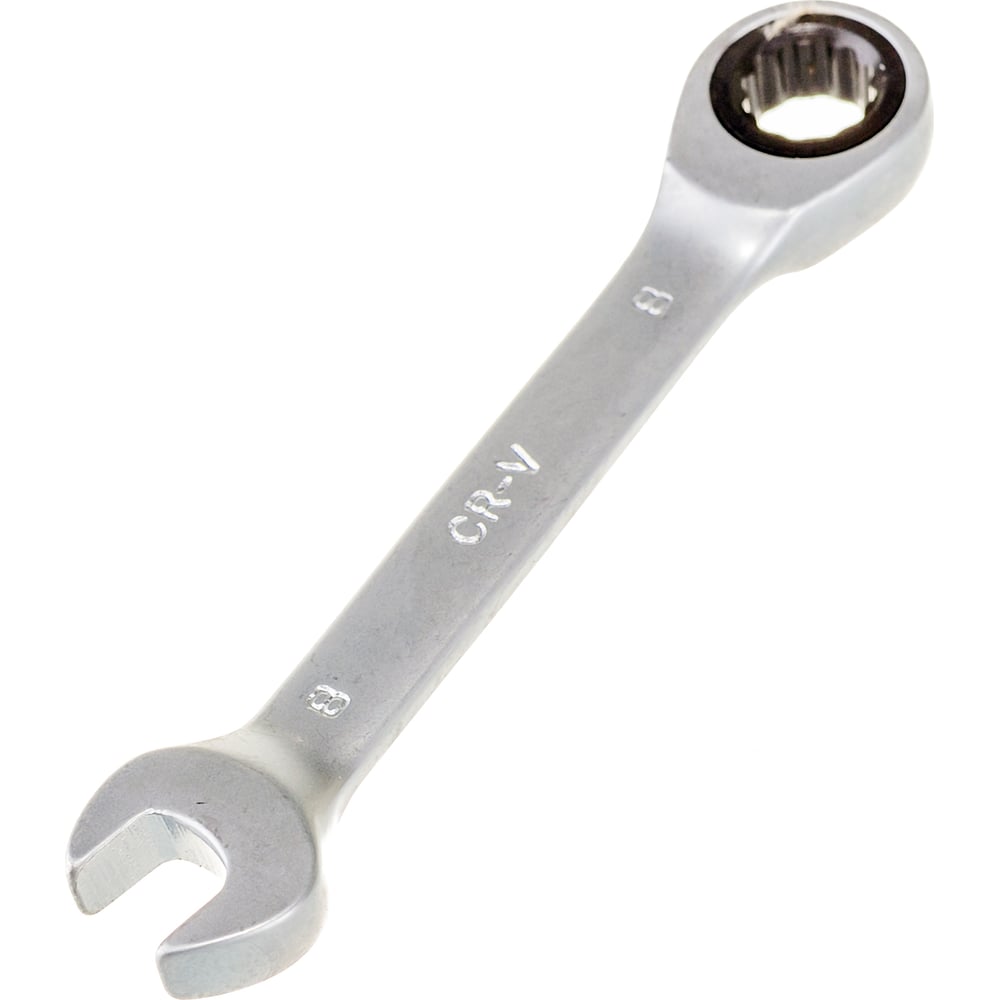 Комбинированный трещоточный короткий гаечный ключ THORVIK комбинированный трещоточный гаечный ключ thorvik