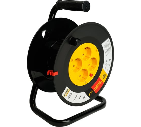 Изображение товара Катушка без провода STEKKER 4-местная, со шторками STD4 50177