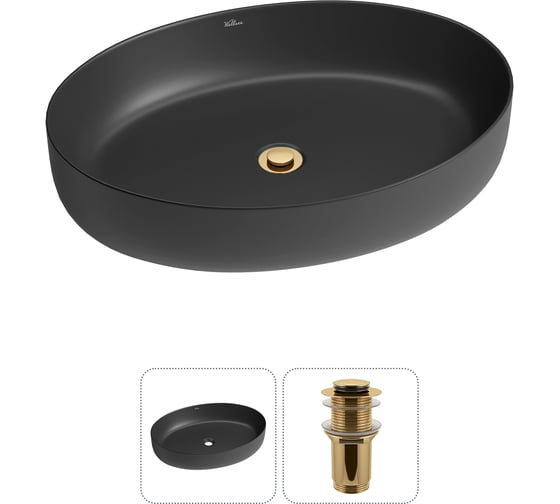 Изображение товара Набор Wellsee 2 в 1 Belle Spa 3.0 накладная раковина 55x41 см 20212679R