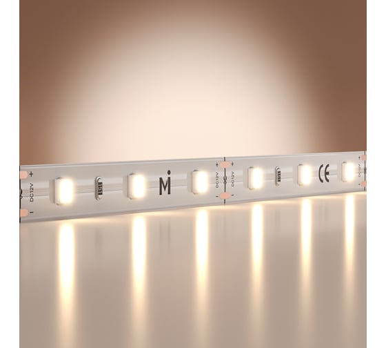 Изображение товара Светодиодная лента Maytoni 12В 2835 9,6Вт/м 4000K 5м IP 20 201169