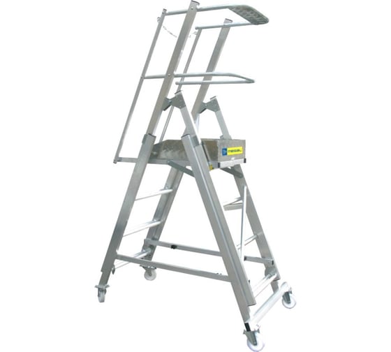Изображение товара Телескопическая лестница - платформа MEGAL - ТЛП (1,9 - 3,3) 270104