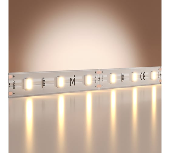 Изображение товара Светодиодная лента Maytoni 12В 2835 9,6Вт/м 3000K 5м IP 20 201168