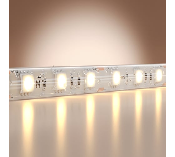 Изображение товара Светодиодная лента Maytoni 12В 5050 14,4Вт/м 3000K 5м IP 65 201186