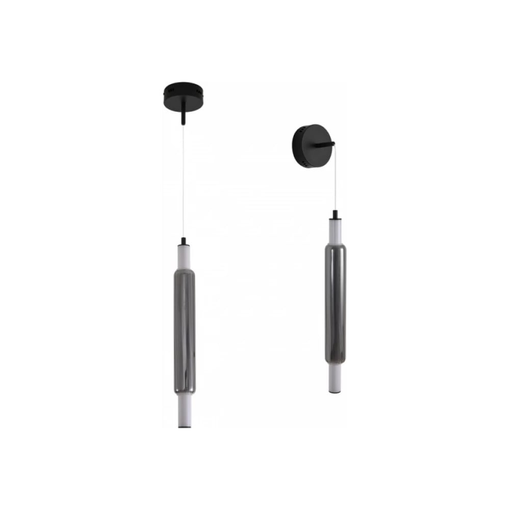 Изображение товара Бра-подвес LUMION LED 15W TRENDY 6556/15WCL черное с дымчатым плафоном