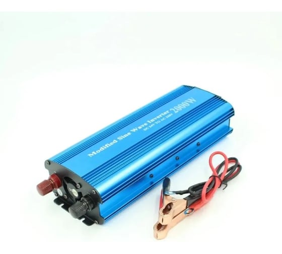 Изображение товара Инвертор Крал с 24 v на 220 v 2000 w 4668