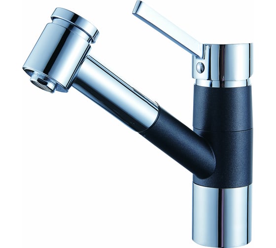 Изображение товара Смеситель для кухни Diadonna с выдвижной лейкой D86-660127BL