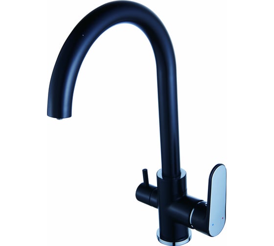 Изображение товара Смеситель для кухни Diadonna с высоким изливом для питьевой воды D86-446117BL