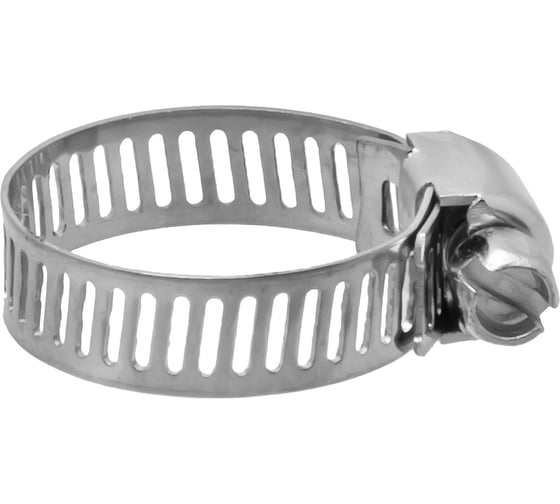 Изображение товара Обжимной оцинкованный хомут для шланга MasterProf 3/4" 10 шт. ИС.140811