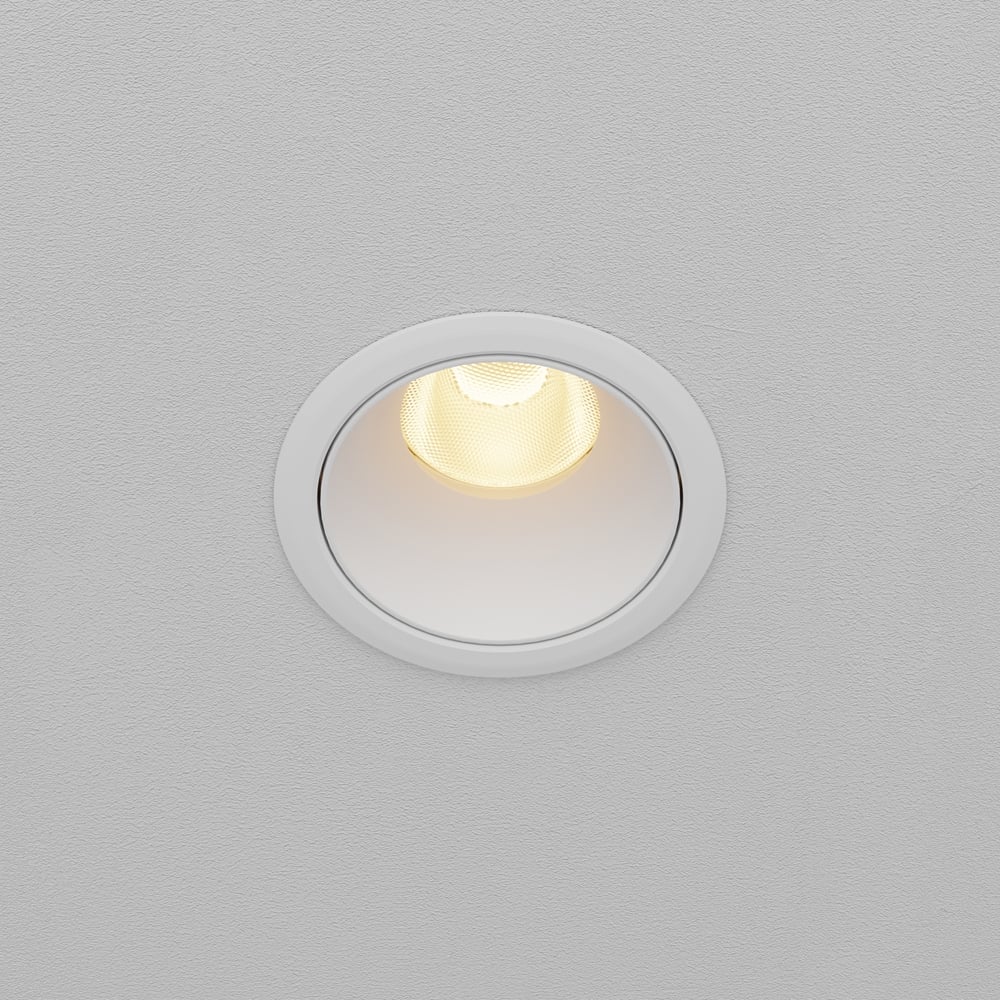 Изображение товара Встраиваемый светильник Maytoni DL115-10W-2.7K-W минимализм теплый белый LED