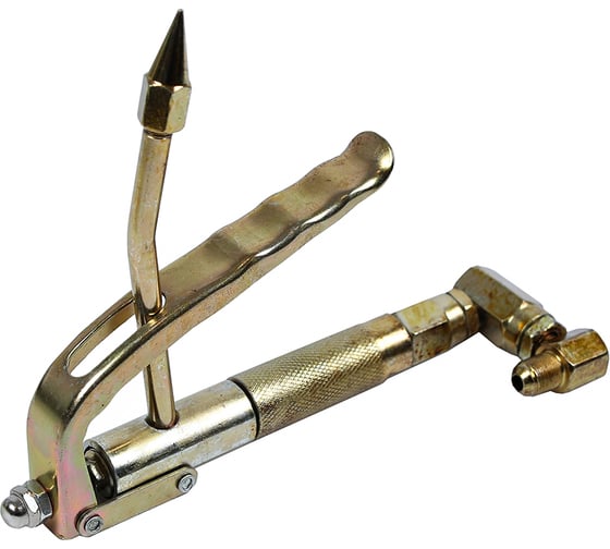 Изображение товара Масляный пистолет Крал желтый ручка 5519