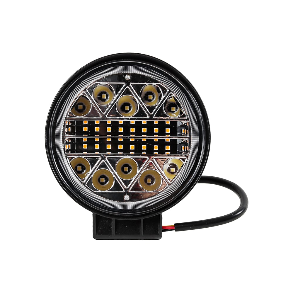 Изображение товара Маяк Крал 10-30 V круглый желтый 42 мм стационарный LED