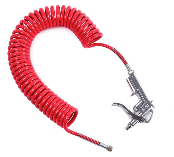 Изображение товара Шланг продувочный Крал с пистолетом (7,5 м) метал 2723