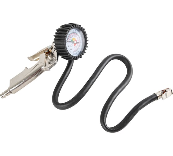 Изображение товара Пистолет для накачки шин Крал с манометром 10 атм (со шлангом) 3148