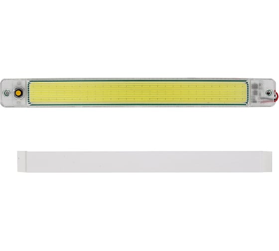 Изображение товара Плафон в кабину Крал светодиод COB 12-24V 30см с выключателем 6019