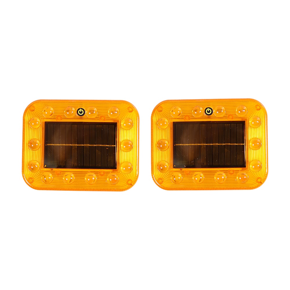 Изображение товара Маяк Крал на солнечной батарее мигалка желтый 118x54x114мм на магните 6873