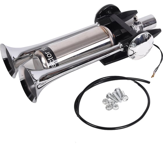 Изображение товара Сигнал электрический Крал звуковой 500 дБ, хромированный динамик 12 В/24 В 6087