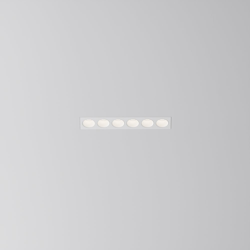 Изображение товара Встраиваемый светильник Maytoni DL065-12W3-6K-TRS-W с LED регулируемой цветовой температурой