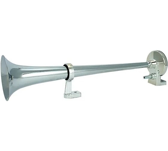 Изображение товара Сигнал однорожковый Крал 1x12V (хром) воздушный (450мм) 4143