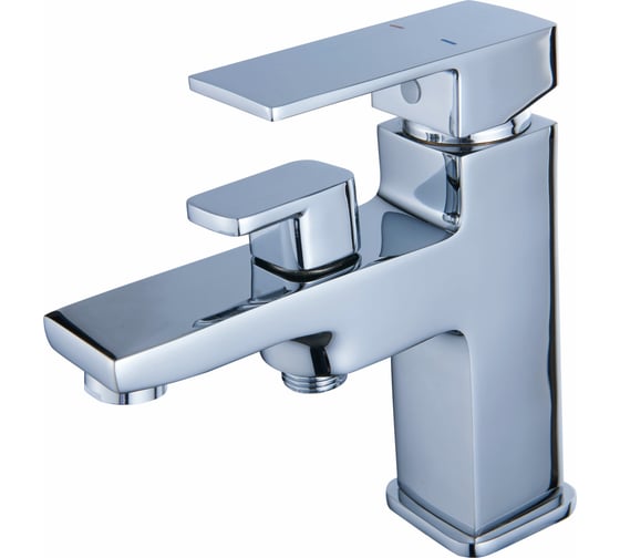 Изображение товара Смеситель для умывальника Diadonna с душевой лейкой монолитный D80-114106