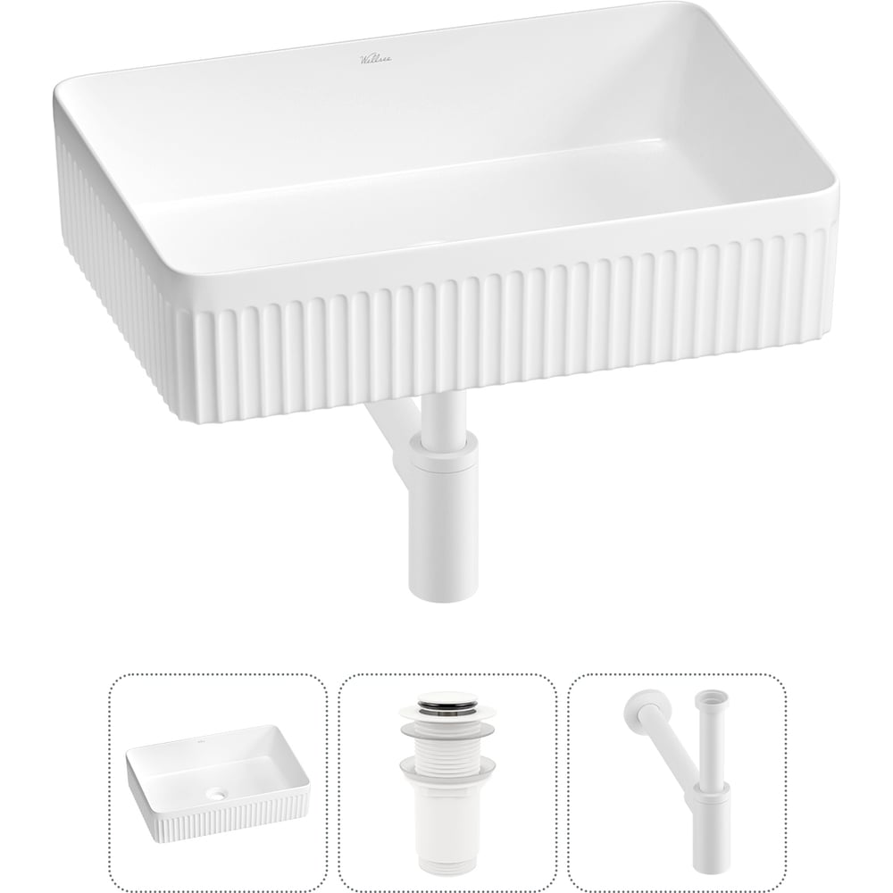 Изображение товара Акционный набор Wellsee 3 в Festive Fox 2.0 накладная раковина 50x35 см 20213521R